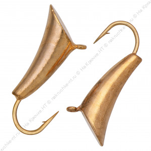 Муравей со спилом d 3,0 мм, вес 0,82 гр, золото Муравей со спилом d 3,0 мм, вес 0,82 гр, золото