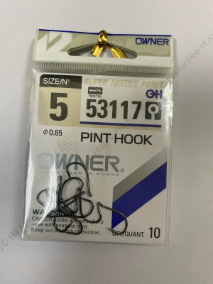 OWNER Крючок "PINT HOOK" №5/10шт (53117) OWNER Крючок "PINT HOOK" №5/10шт (53117)