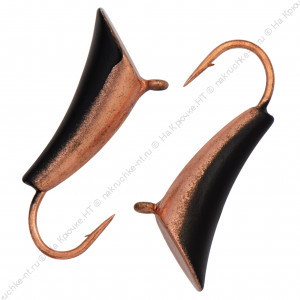 Муравей со спилом d 3,0 мм, вес 0,82 гр, медно-черный Муравей со спилом d 3,0 мм, вес 0,82 гр, медно-черный