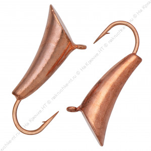 Муравей со спилом d 3,0 мм, вес 0,82 гр, медь Муравей со спилом d 3,0 мм, вес 0,82 гр, медь