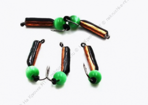 Мормышка вольф. безнасадочная "ЯМАН" Столбик №5, d-2 мм, L-9.5 мм, вес 0,83 гр., кошачий глаз сверле Мормышка вольф. безнасадочная "ЯМАН" Столбик №5, d-2 мм, L-9.5 мм, вес 0,83 гр., кошачий глаз сверле