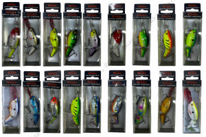 Воблер KAMA JSR-7, 2,1-4.5м, 7см, 13гр Воблер KAMA JSR-7, 2,1-4.5м, 7см, 13гр