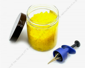 Пучковяз для наживки с резинками желтый, для рыбалки, водонепроницаемый, 1 шт Пучковяз для наживки с резинками желтый, для рыбалки, водонепроницаемый, 1 шт