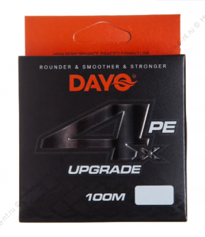 Шнур плетеный "DY" UPGRADE GREEN 644110 ( 4 нити, оранжевая, 100м, 0.045мм) Шнур плетеный "DY" UPGRADE GREEN 644110 ( 4 нити, оранжевая, 100м, 0.045мм)