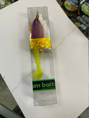 Бактейл 15см/16гр "Dream bait" стингер 90мм, Owner 3/0, цвет №04 Бактейл 15см/16гр "Dream bait" стингер 90мм, Owner 3/0, цвет №04