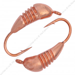 Мормышка вольфрамовая "Condor", Гвоздик d 3,0 мм, вес 0,5 гр, медь Мормышка вольфрамовая "Condor", Гвоздик d 3,0 мм, вес 0,5 гр, медь