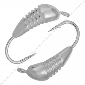 Мормышка вольфрамовая "Condor", Гвоздик d 3,0 мм, вес 0,5 гр, серебро Мормышка вольфрамовая "Condor", Гвоздик d 3,0 мм, вес 0,5 гр, серебро