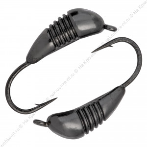 Мормышка вольфрамовая "Condor", Гвоздик d 3,0 мм, вес 0,5 гр, черный никель Мормышка вольфрамовая "Condor", Гвоздик d 3,0 мм, вес 0,5 гр, черный никель