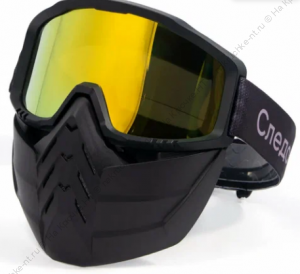 Маска мотоциклетная/снегоходная СЛЕДОПЫТ M8, линза yellow chrome/50/ Маска мотоциклетная/снегоходная СЛЕДОПЫТ M8, линза yellow chrome/50/