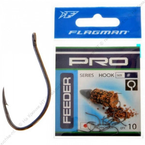 FLAGMAN Крючок Pro Feeder №14 10шт FLAGMAN Крючок Pro Feeder №14 10шт