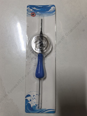 Удочка зимняя. Ручка ЭВА синяя. Катушка пластик. СОРОГА Удочка зимняя. Ручка ЭВА синяя. Катушка пластик. СОРОГА