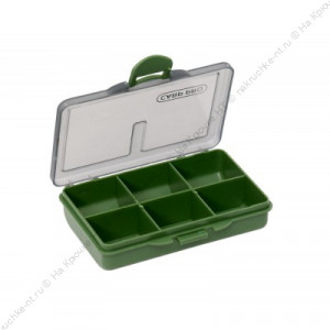 CARP PRO Коробка карповая 6 отделений 105x75x25мм CARP PRO Коробка карповая 6 отделений 105x75x25мм