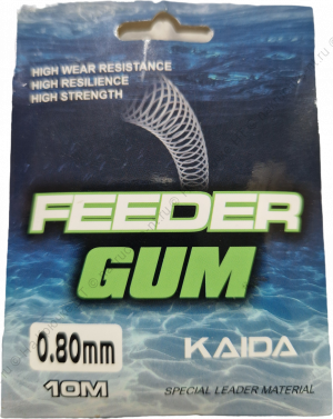 Feeder Gum KAIDA EL-01-80 10м 0,80мм Feeder Gum KAIDA EL-01-80 10м 0,80мм