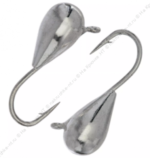 Мормышка вольфрамовая "Condor", капля с ушком, d 4,0 мм, вес 1,1 гр, серебро Мормышка вольфрамовая "Condor", капля с ушком, d 4,0 мм, вес 1,1 гр, серебро