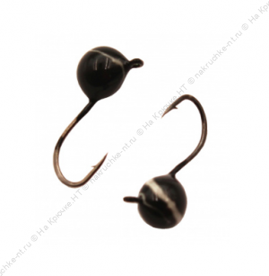 Мормышка вольфрамовая "Condor", Дробинка с ушком d 3,0 мм, вес 0,3 гр, черная-винт Мормышка вольфрамовая "Condor", Дробинка с ушком d 3,0 мм, вес 0,3 гр, черная-винт