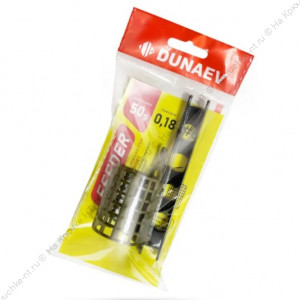 Монтаж фидерный Dunaev Inline c кормушкой 50г Монтаж фидерный Dunaev Inline c кормушкой 50г