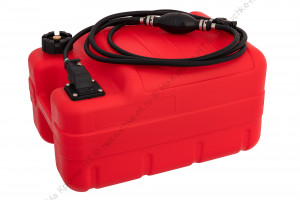 Бак топливный 24 литра + шланг с грушей и коннекторами Yamaha 3 м. Бак топливный 24 литра + шланг с грушей и коннекторами Yamaha 3 м.