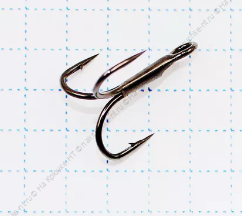 Крючок KOI "O'SHAUGHNESSY TREBLE", размер 8 (INT), цвет BN, тройник Крючок KOI "O'SHAUGHNESSY TREBLE", размер 8 (INT), цвет BN, тройник