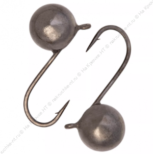 Мормышка вольфрамовая "Condor", Дробинка с ушком d 3,0 мм, вес 0,3 гр, черный никель Мормышка вольфрамовая "Condor", Дробинка с ушком d 3,0 мм, вес 0,3 гр, черный никель