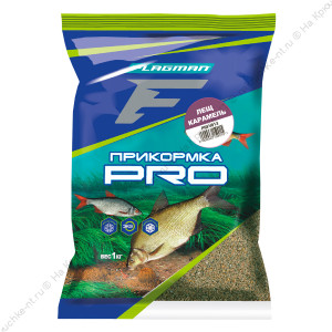 FLAGMAN Прикормка для рыбы PRO Лещ Карамель 1кг FLAGMAN Прикормка для рыбы PRO Лещ Карамель 1кг
