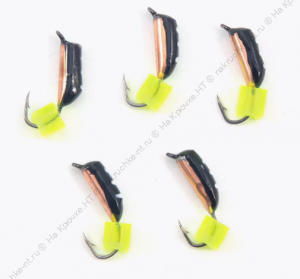 Мормышка вольф. безнасадочная "ЯМАН" Столбик №3, d-2 мм, L-7 мм, вес 0,50 гр., фц. желтый кубик, цв. Мормышка вольф. безнасадочная "ЯМАН" Столбик №3, d-2 мм, L-7 мм, вес 0,50 гр., фц. желтый кубик, цв.