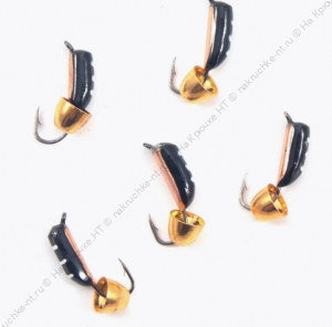 Мормышка вольф. безнасадочная "ЯМАН" Столбик №3, d-2 мм, L-7 мм, вес 0,60 гр., колокол золото , цв. Мормышка вольф. безнасадочная "ЯМАН" Столбик №3, d-2 мм, L-7 мм, вес 0,60 гр., колокол золото , цв.